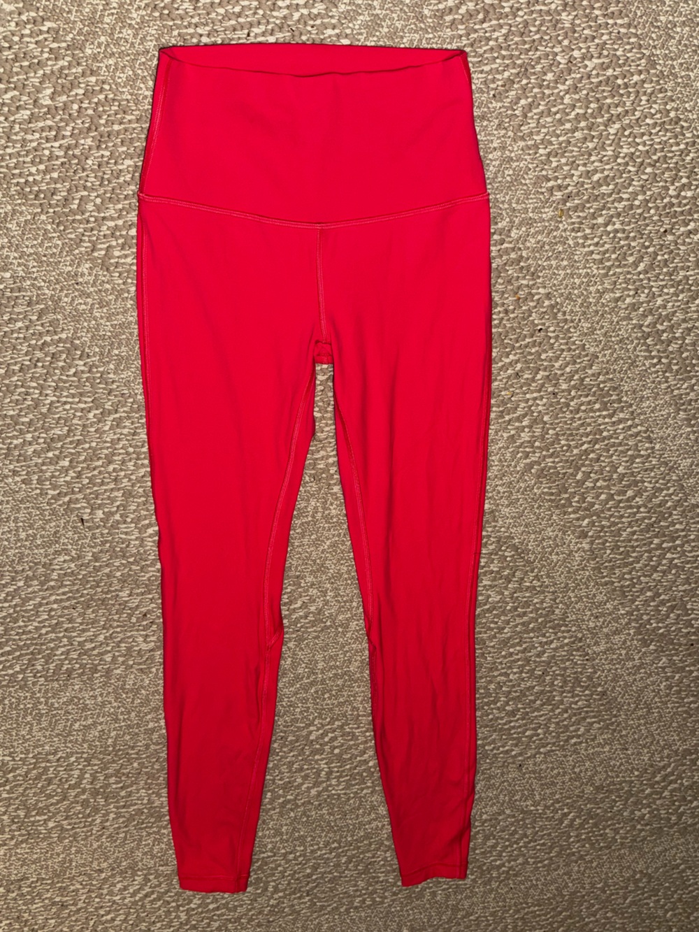 LULULEMON Align High-Rise Nulu Yoga Leggings Tights - Lip Gloss Pink - Size 4